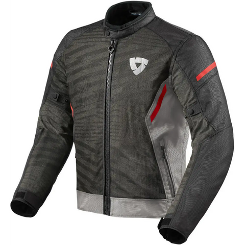 Chamarra REV'IT! Torque 2 H2O Grey/Red