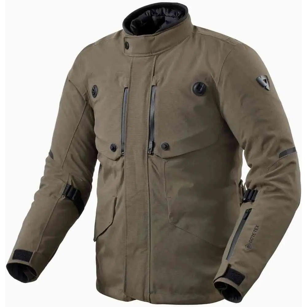 Chamarra REV'IT! Trench 2 GTX Black/Olive