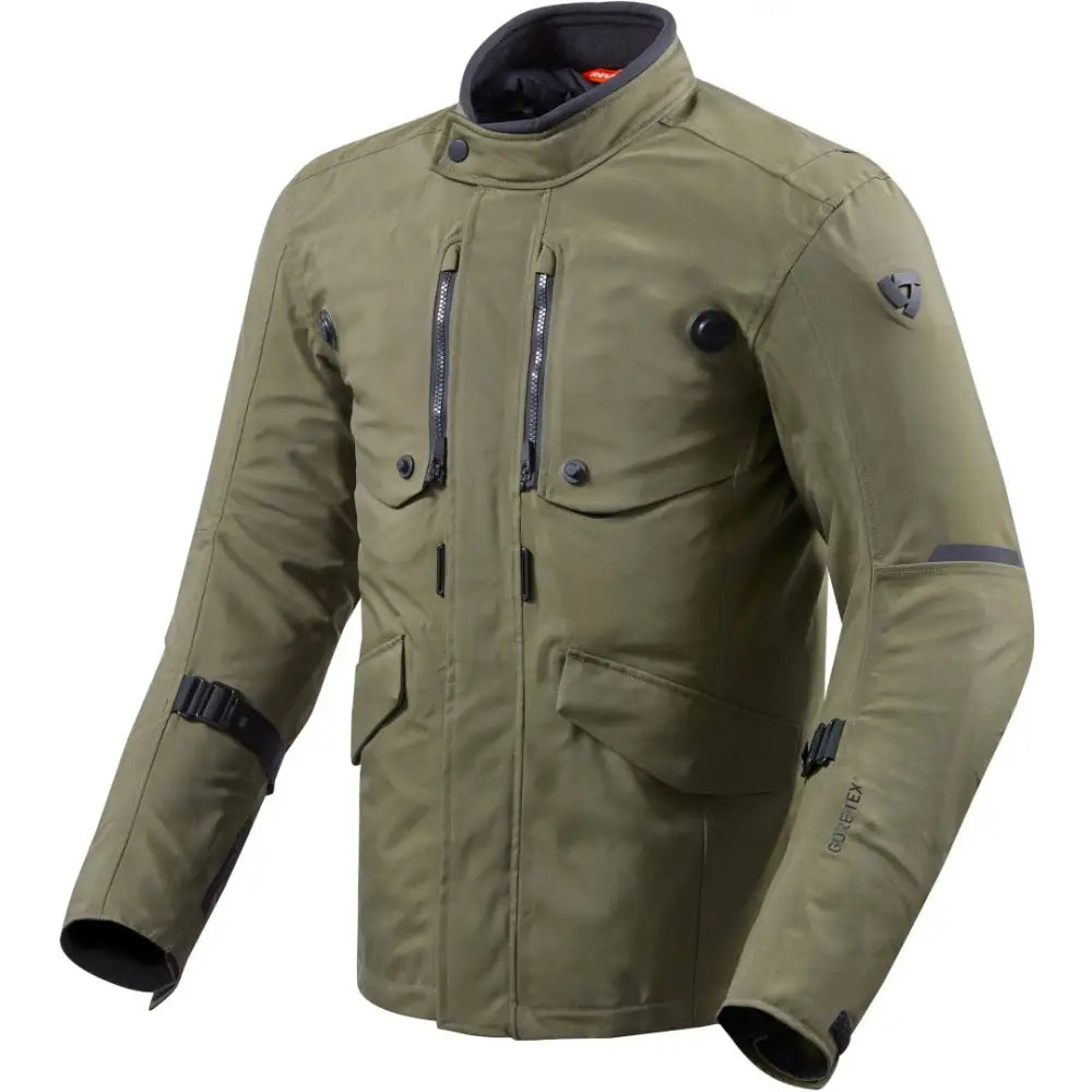 Chamarra REV’IT! Trench GTX Dark Green (Talla XL)