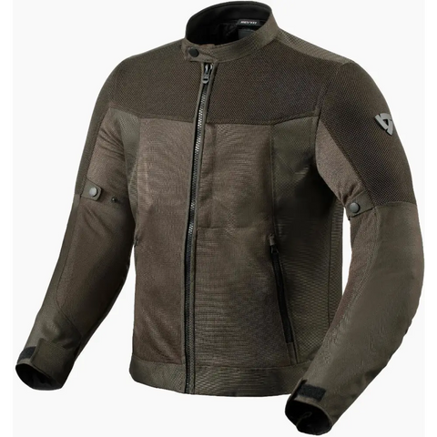 Chamarra REV'IT! Vigor 2 Black/Olive