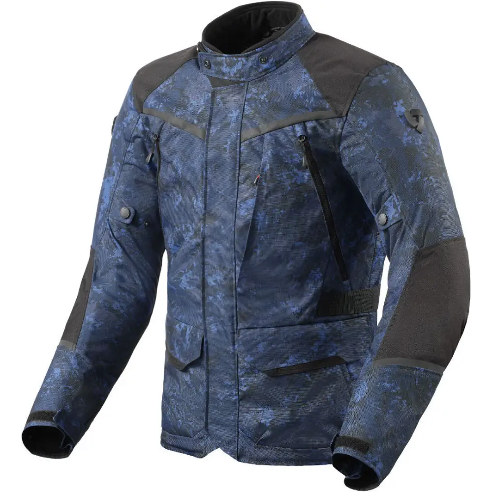 Chamarra REV'IT! Voltiac 3 H2O Camo Blue