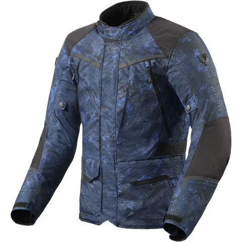 Chamarra REV'IT! Voltiac 3 H2O Camo Blue