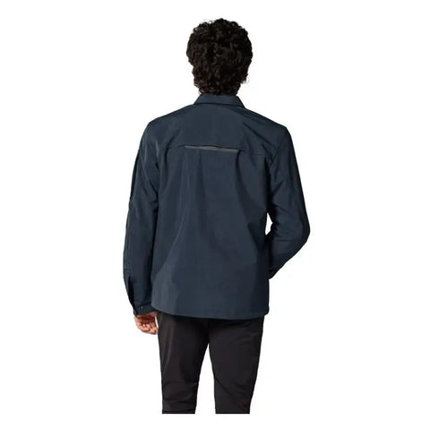 Chamarra REV'IT! Yaletown Overshirt Dark Blue