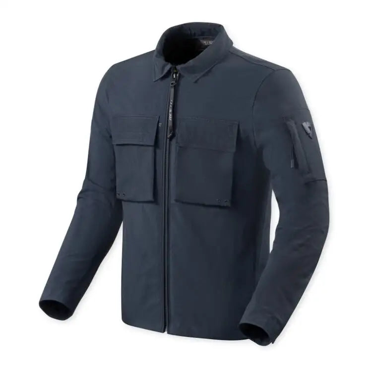 Chamarra REV'IT! Yaletown Overshirt Dark Blue