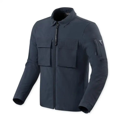 Chamarra REV'IT! Yaletown Overshirt Dark Blue