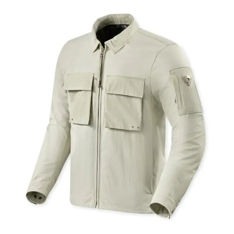 Chamarra REV'IT! Yaletown Overshirt Sand
