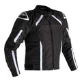 Chamarra RST Textil S-1 CE Black/Black/White
