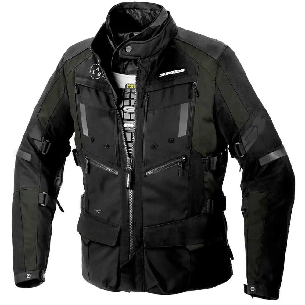 Chamarra Spidi 4Season EVO H2Out Black/Green