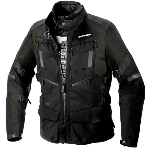 Chamarra Spidi 4Season EVO H2Out Black/Green