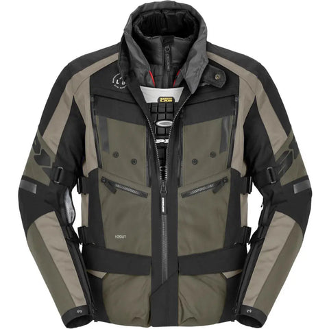 Chamarra Spidi 4Season EVO H2Out Black/Green