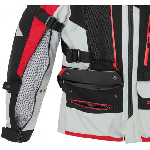 Chamarra Spidi Allroad H2Out Ice/Red
