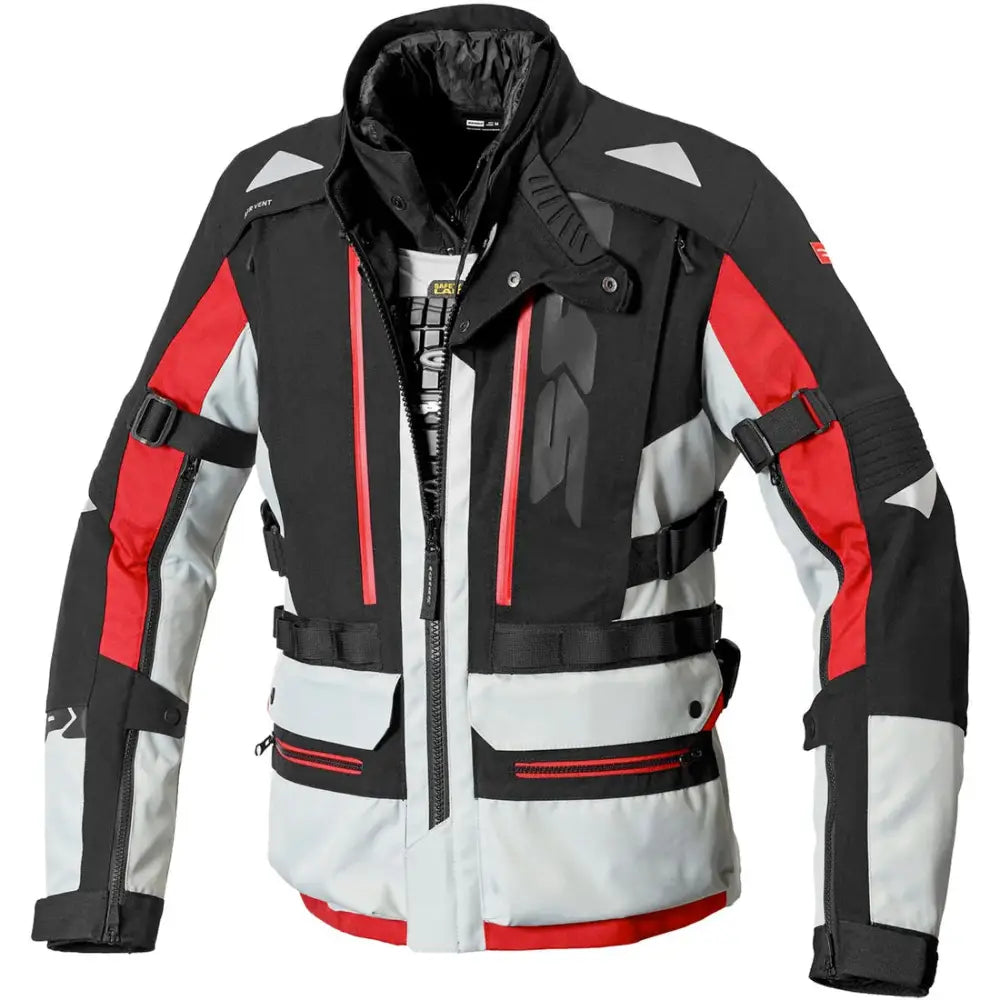 Chamarra Spidi Allroad H2Out Ice/Red