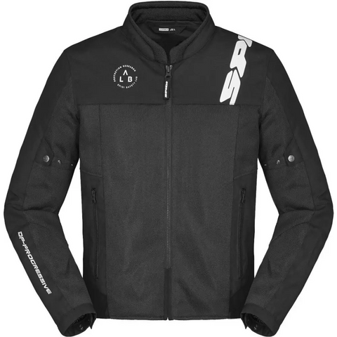 Chamarra Spidi Corsa Net Windout Black/White
