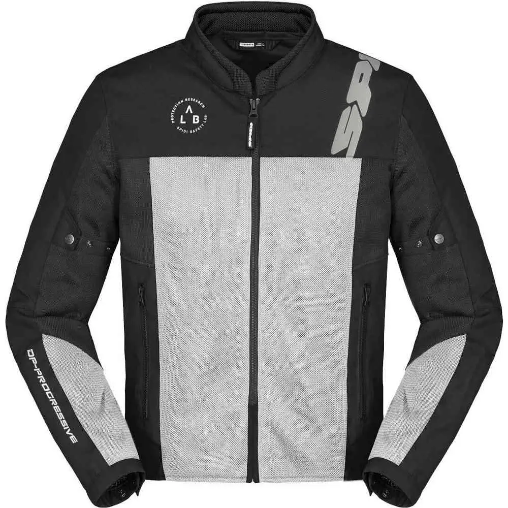 Chamarra Spidi Corsa Net Windout Grey/Black