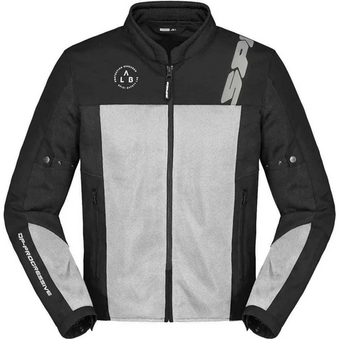 Chamarra Spidi Corsa Net Windout Grey/Black