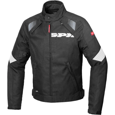 Chamarra Spidi Flash Evo H2Out Black/White