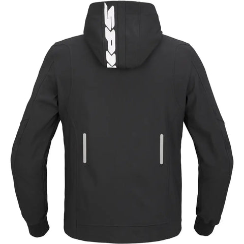 Chamarra Spidi Hoodie Armor Light Black