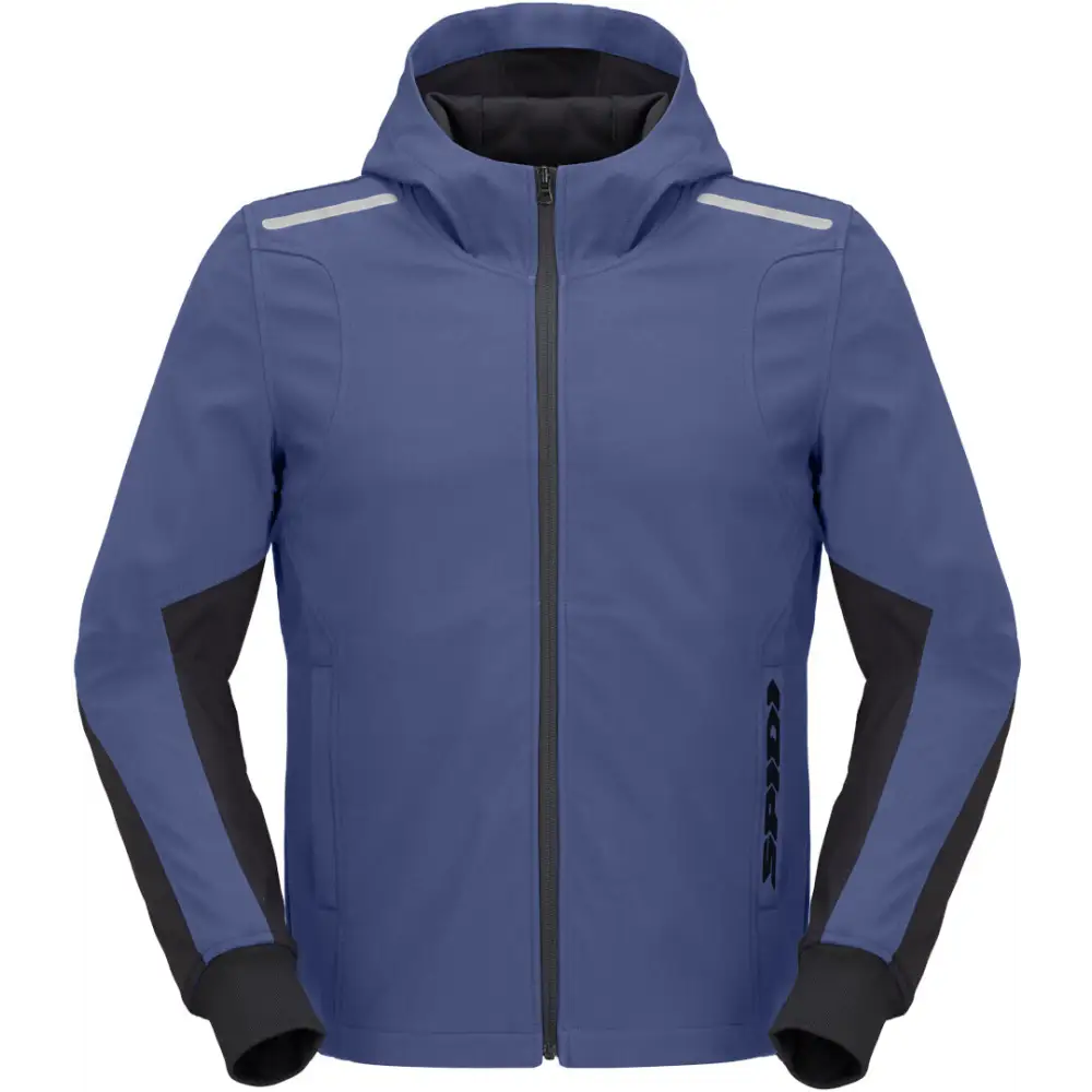 Chamarra Spidi Hoodie Armor Light Sky Blue/Black