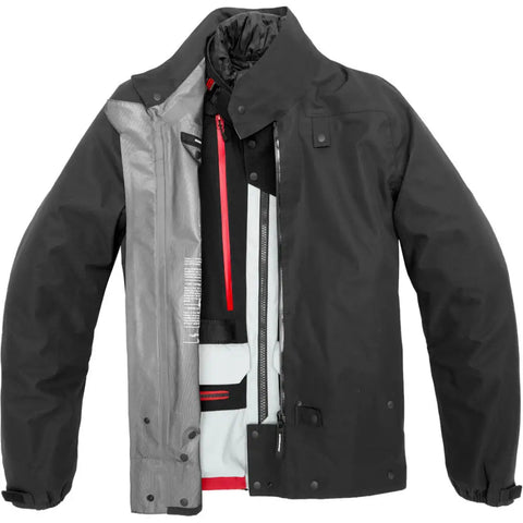 Chamarra Spidi InsideOut H2Out Black