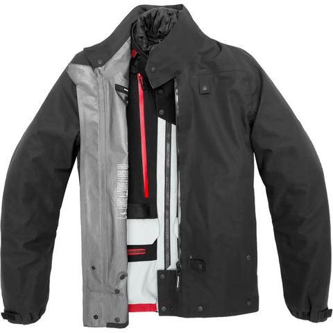 Chamarra Spidi InsideOut H2Out Black