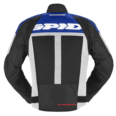 Chamarra Spidi Progressive Net WindOut White/Blue