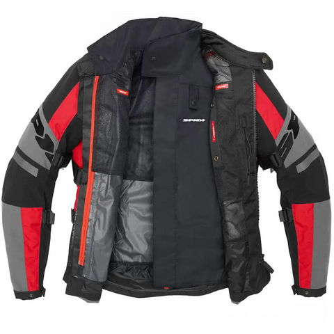 Chamarra Spidi Rain Chest H2Out Black (Talla XL)
