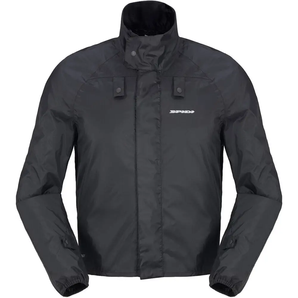 Chamarra Spidi Rain Chest H2Out Black (Talla XL)