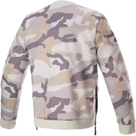 Chamarra Textil Alpinestars Legit Crew Fleece Light Gray Camo