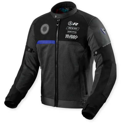 Chamarra Ventilada REV'IT! Swiftblade, Black/Blue