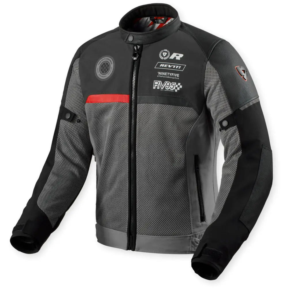 Chamarra Ventilada REV'IT! Swiftblade, Black/Red
