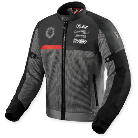 Chamarra Ventilada REV'IT! Swiftblade, Black/Red