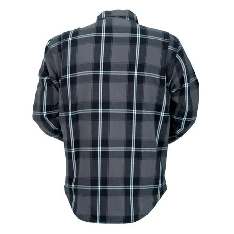 Chamarra de Franela Z1R Ashwood Flannel, Gray