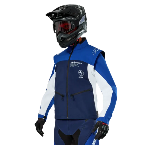Chaqueta Alpinestars Lite-Dura Navy/Bright Blue/White