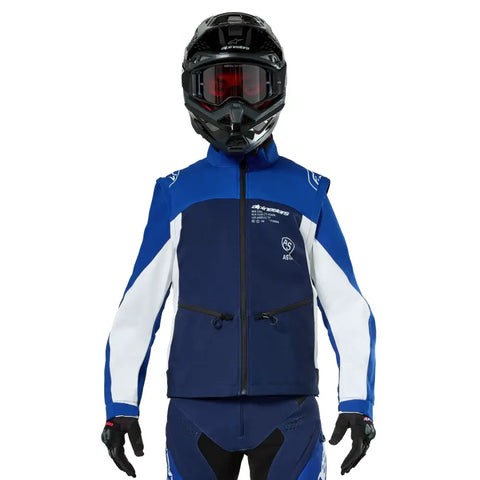 Chaqueta Alpinestars Lite-Dura Navy/Bright Blue/White