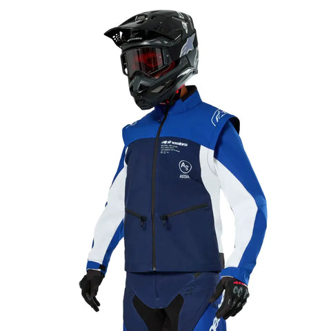 Chaqueta Alpinestars Lite-Dura Navy/Bright Blue/White