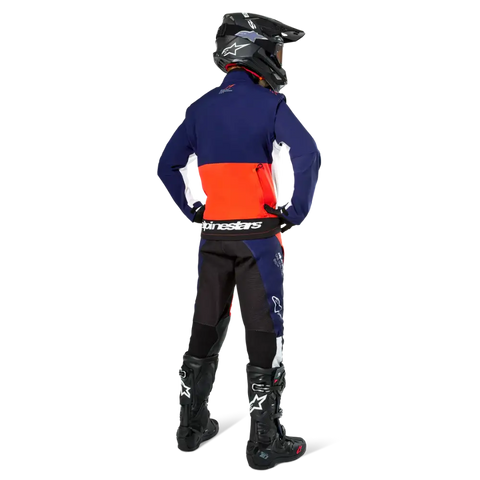 Chaqueta Alpinestars Lite-Dura Navy/Hot Orange/White