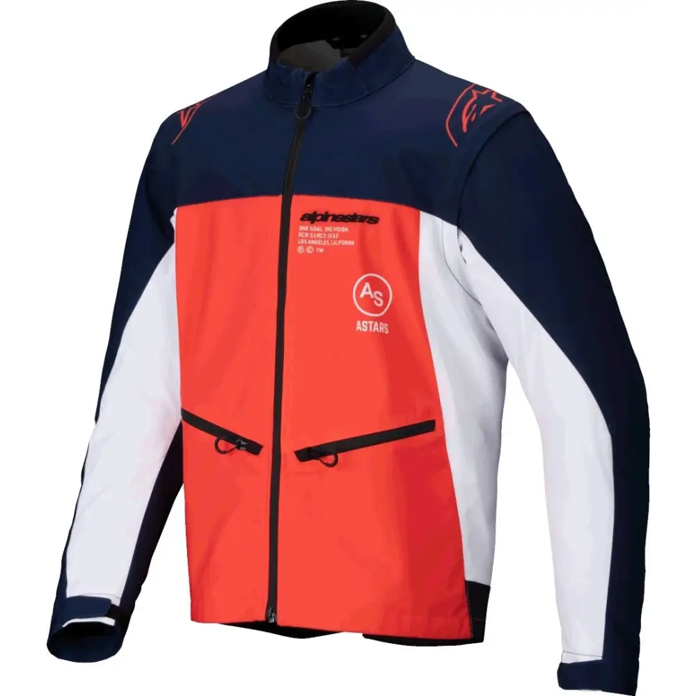 Chaqueta Alpinestars Lite-Dura Navy/Hot Orange/White