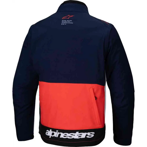 Chaqueta Alpinestars Lite-Dura Navy/Hot Orange/White