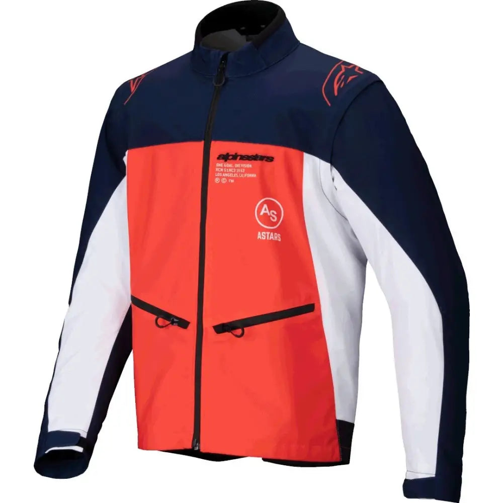 Chaqueta Alpinestars Lite-Dura Navy/Hot Orange/White