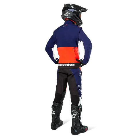 Chaqueta Alpinestars Lite-Dura Navy/Hot Orange/White