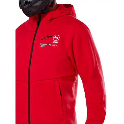 Chaqueta Alpinestars Racer MX Fleece Bright Red