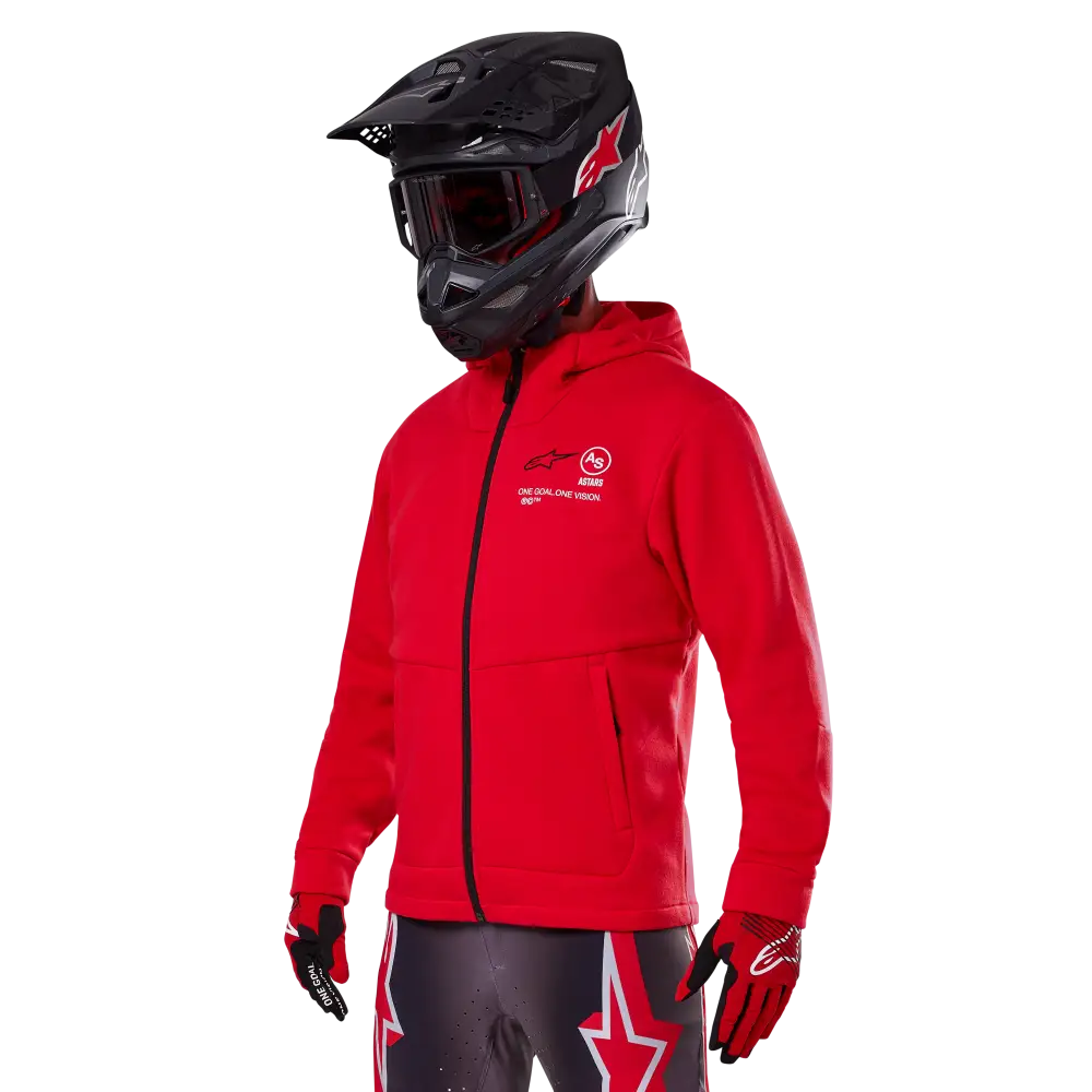 Chaqueta Alpinestars Racer MX Fleece Bright Red