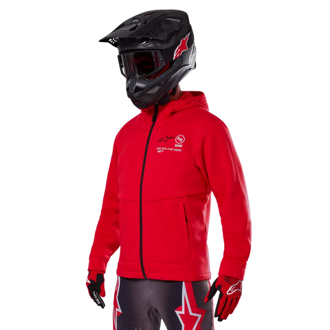 Chaqueta Alpinestars Racer MX Fleece Bright Red