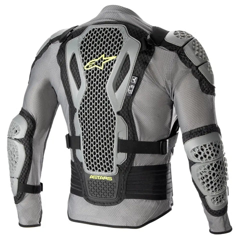 Chaqueta de Protección Alpinestars Bionic Action V2 Gray/Black/Yello Fluo