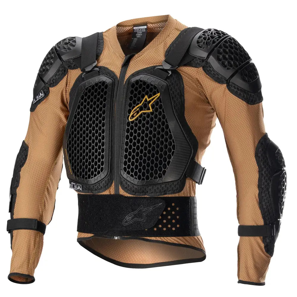 Chaqueta de Protección Alpinestars Bionic Action V2 Sand/Black/Tangerine