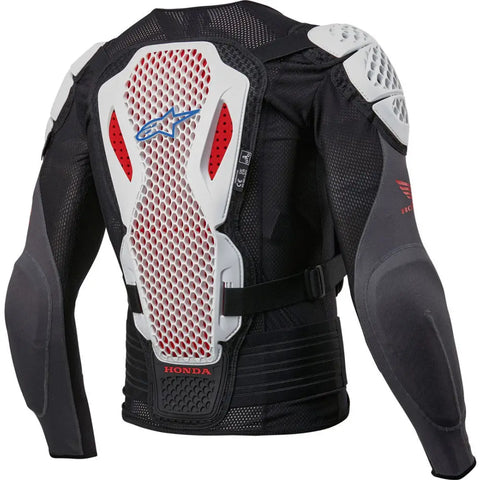 Chaqueta de Protección Alpinestars Honda Bionic Plus V2 Black/White/Blue/Bright Red