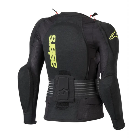 Chaqueta de Protección  Alpinestars para Niño Bionic Plus Black/Yellow Fluorescent