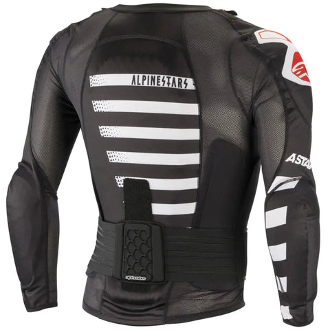 Chaqueta de Protección Alpinestars Sequence Long Sleeve Black/White/Red