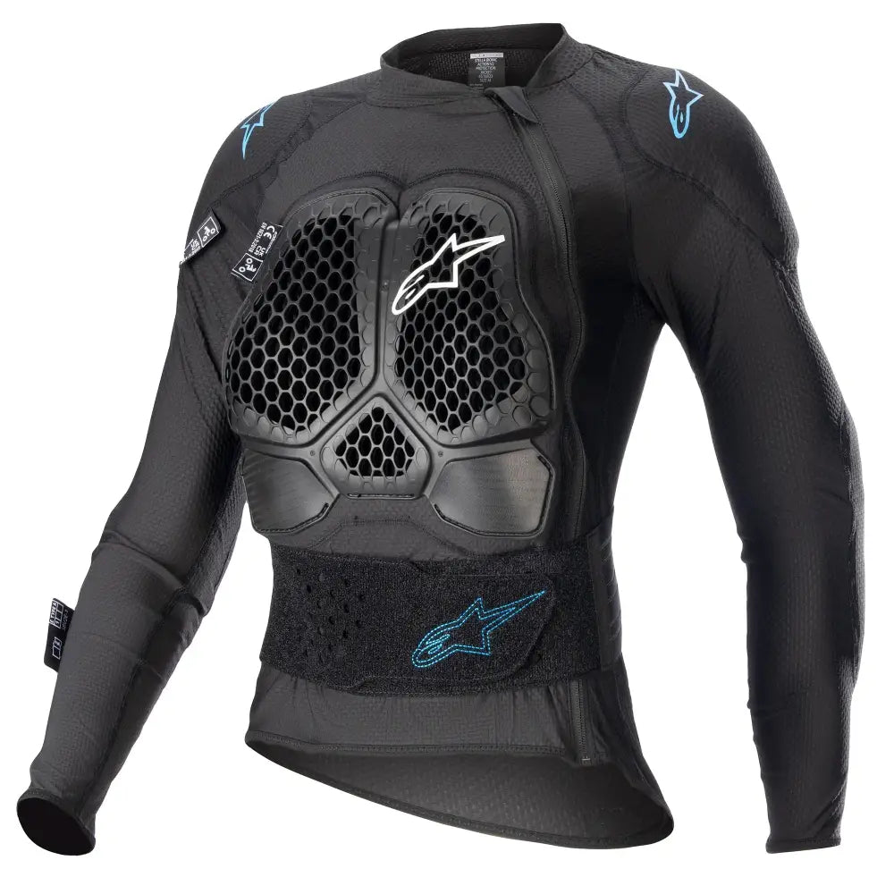 Chaqueta de Protección para Mujer Alpinestars Stella Bionic Action V2 Black/Cyan