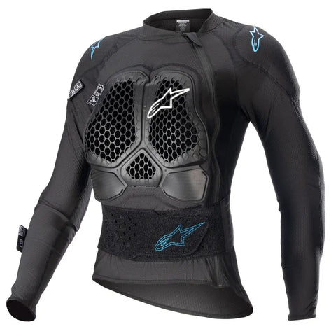Chaqueta de Protección para Mujer Alpinestars Stella Bionic Action V2 Black/Cyan